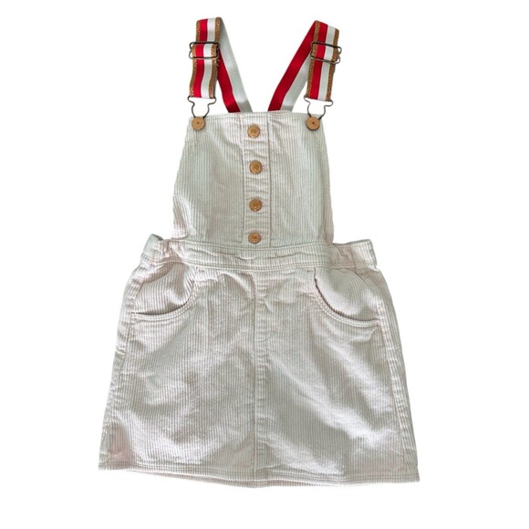 Levi's Other - Vtg Levi‎ Strauss & Co. Pink Cotton Corduroy Jean Jumper Rose Gold Hardware-5/6